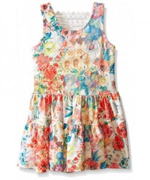 Rare Editions Girls Floral Eyelet