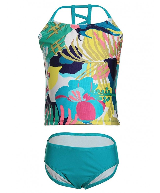 LEINASEN Bathing Colorful Printing Swimsuits