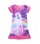 iEFiEL Adorable Rainbow Nightdress Sleepwear