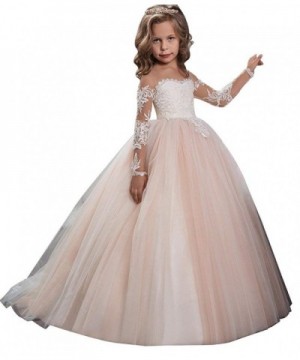 Girls Toddler Pageant Dress Princess Ball Gown Flower Princess Girls ...