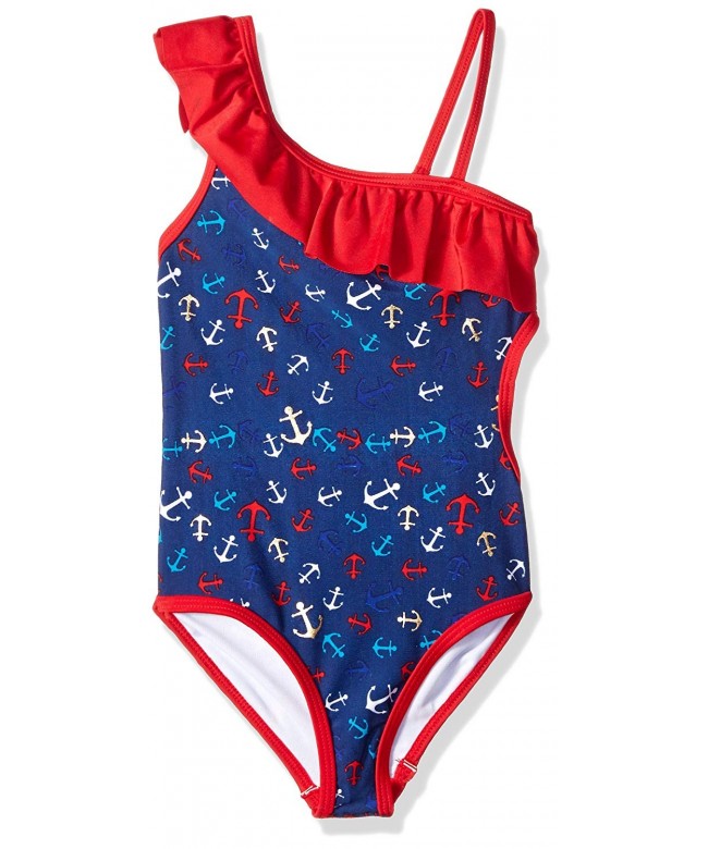 Big Girls' Tankini 2 piece Swimsuit - Bon Voyage Print - CM17Z5DHZS2