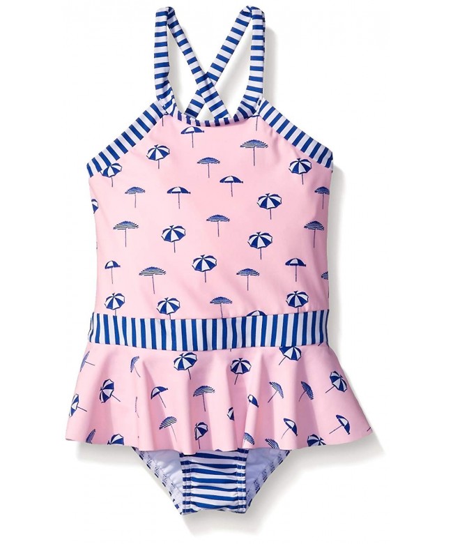 Seafolly Girls Riviera Skirted Swimsuit