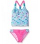 Angel Beach Flamingo Flounce Tankini