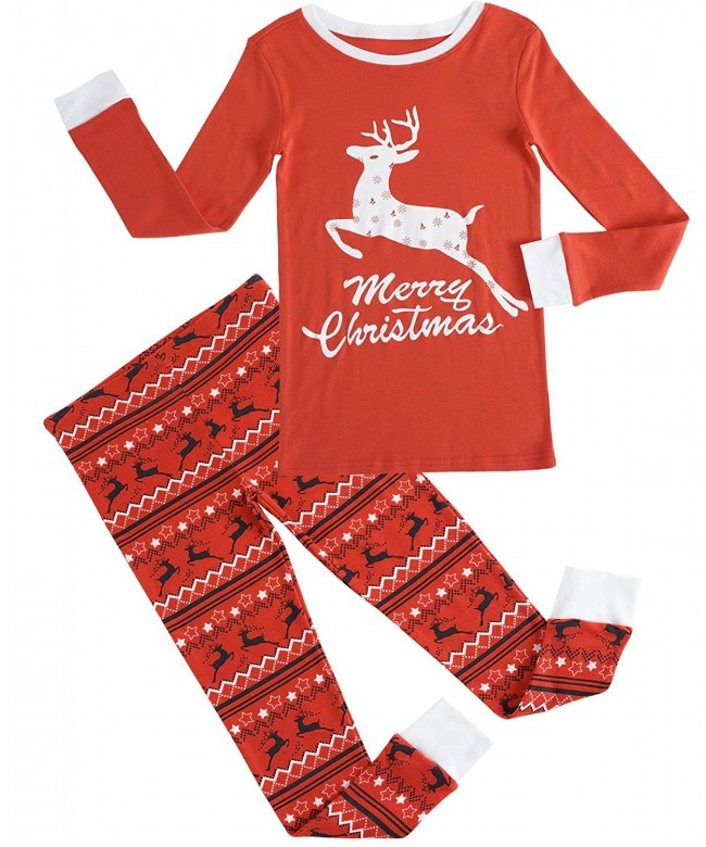 GYS Christmas Pajamas Sleepwear Reindeer