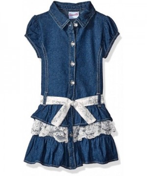 Nannette Girls Short Sleeved Ruffles