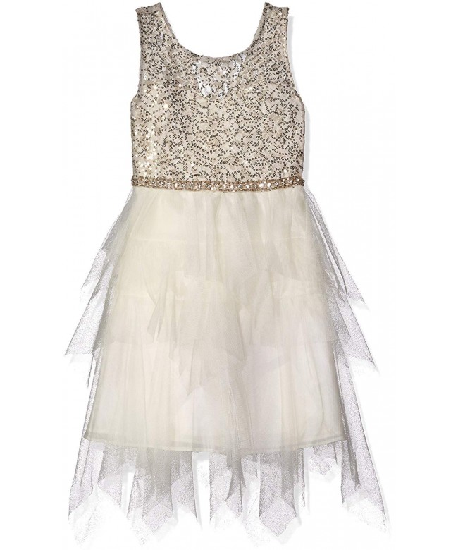 Tween Diva Girls Sequin Bodice