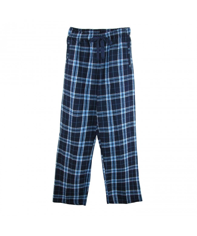 Children's Flannel Lounge Pants - Blue - CA186OTS4EW