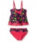 Pink Platinum Girls Tankini Swimsuit