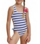 Aleumdr Nautical Stripes Swimwear Swimsuit