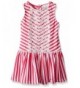 Rare Editions Girls Striped Dress