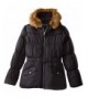 Rothschild Girls Puffer Coat Belt