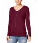 Hippie Rose Juniors Cozy V Neck