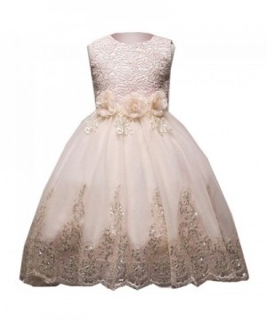 VIKITA Ruffles Wedding Flower Dresses