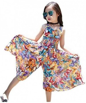 Bohemian Summer Chiffon Jumpsuit Floral