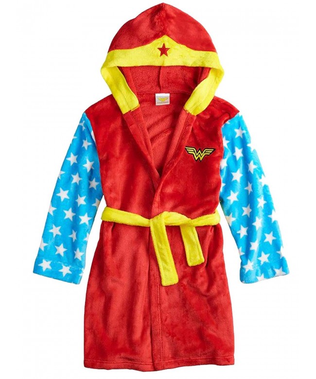 Comics Wonder Woman Fleece Bathrobe