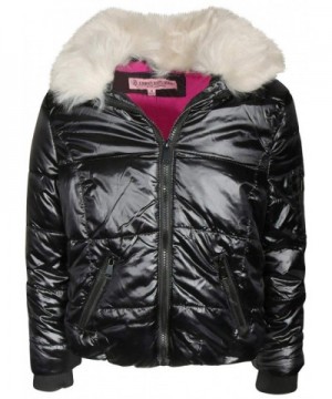 Urban Republic Metallic Bomber Puffer