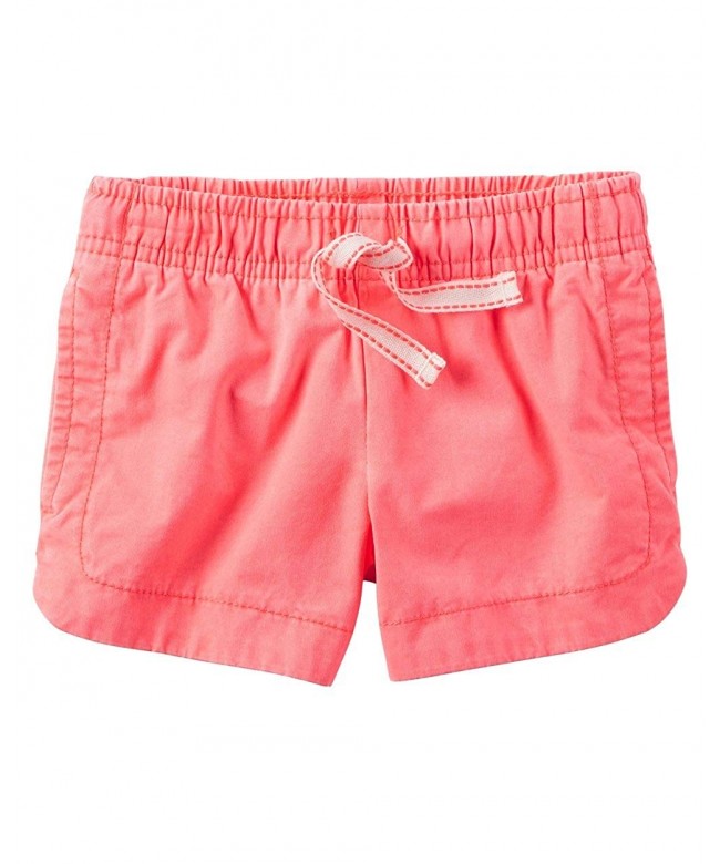 Carters Little Garment Dyed Shorts 6 Kids