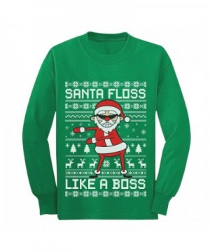 Santa Christmas Sweater Sleeve T Shirt