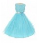 AkiDress Tulle Flower Bodice Little