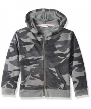 Splendid Girls Camo Hoodie Jacket