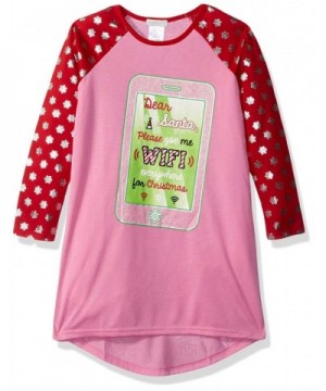 Komar Kids Holiday Jersey Nightgown