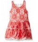 Rare Editions Girls Coral Waist