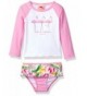 Tommy Bahama Flamingo Sleeve Swimsuit