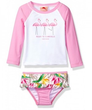 Tommy Bahama Flamingo Sleeve Swimsuit