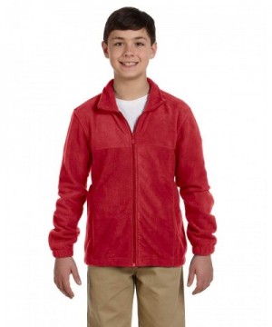 Harriton Youth oz Full Zip Fleece