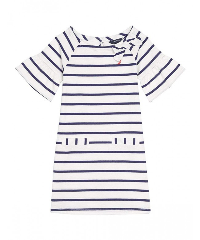 Nautica Girls Stripe Jersey Shift