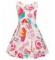 GRACE KARIN Girls Sleeveless Floral