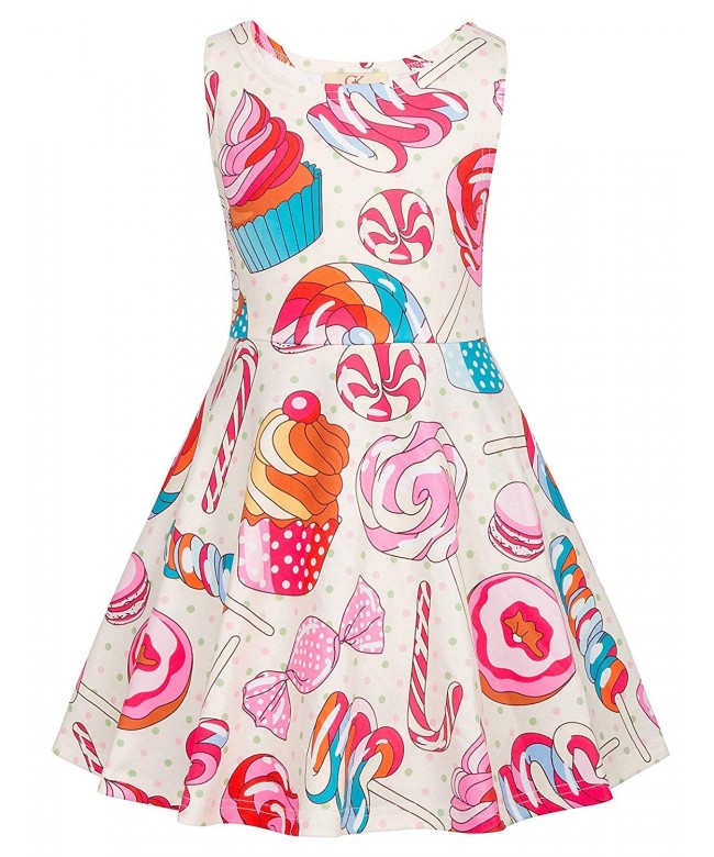 GRACE KARIN Girls Sleeveless Floral