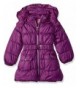 Pink Platinum Belted Puffer Jacket