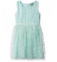 Speechless Girls Textured Flocked Tulle