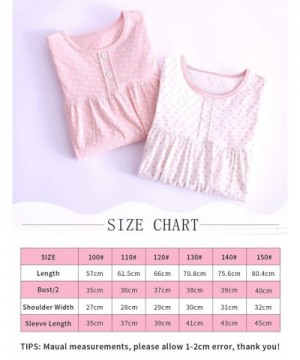 Discount Girls' Sleepwear Online