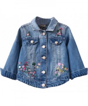 EGELEXY Toddler Embroidered Jacket Embroidery