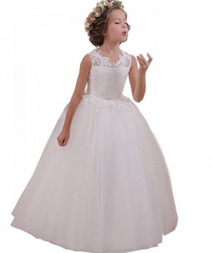 LovelyGirl Flower Dresses Communion Wedding