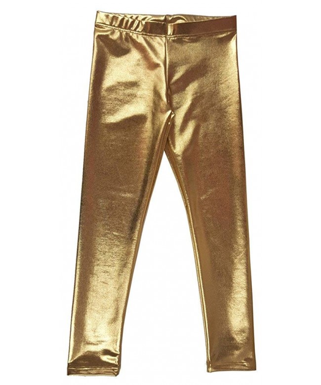 Popular Girls Metallic Boyshorts Leggings