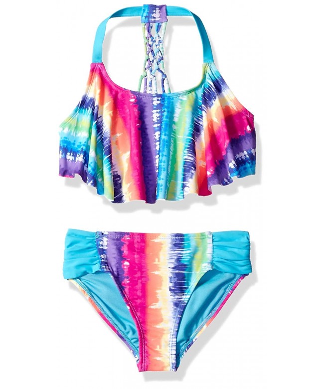 Angel Beach Flounce Swimsuit Macrame