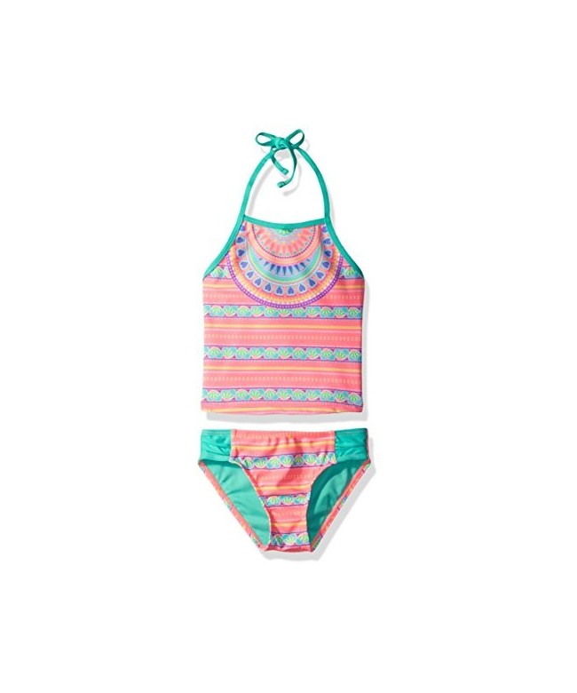 Breaking Waves Medallion Tankini Swimsuit