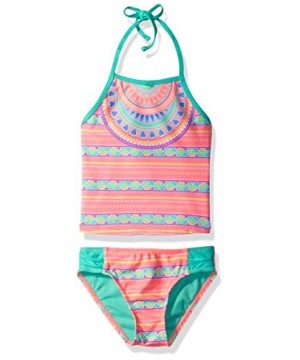 Breaking Waves Medallion Tankini Swimsuit