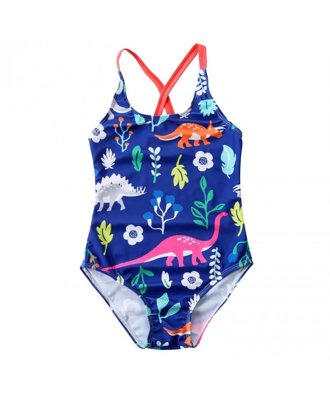 Looching Cartoon Pattern Printing Swimsuit