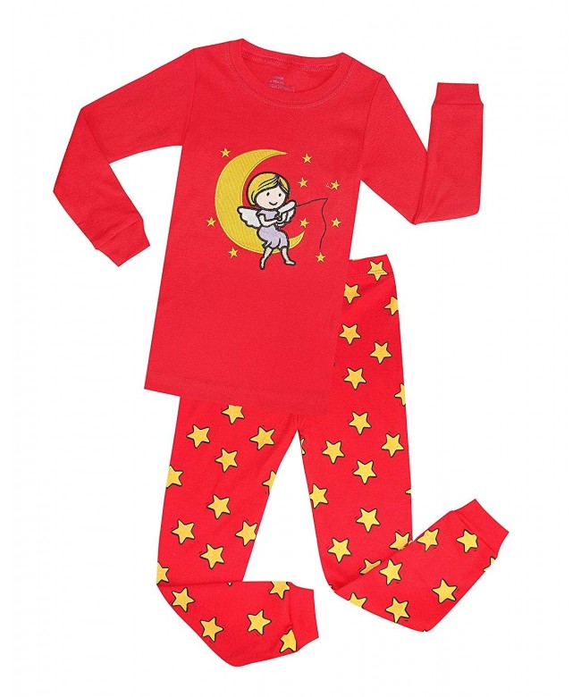 Elowel Girls Piece Pajama Cotton