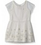 Nautica Girls Dress Embroidered Overlay