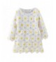 LittleSpring Little Girls Summer Flower