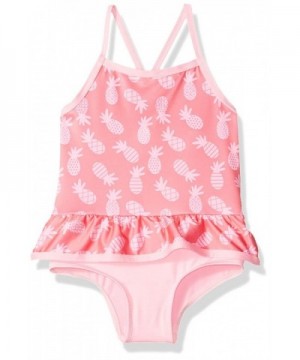 Pink Platinum Girls Pinneapple Swimsuit