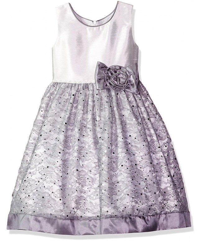 Jayne Copeland Girls Shantung Glitter