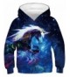 NAYINLAN Rainbow Unicorn Pullover Sweatshirt