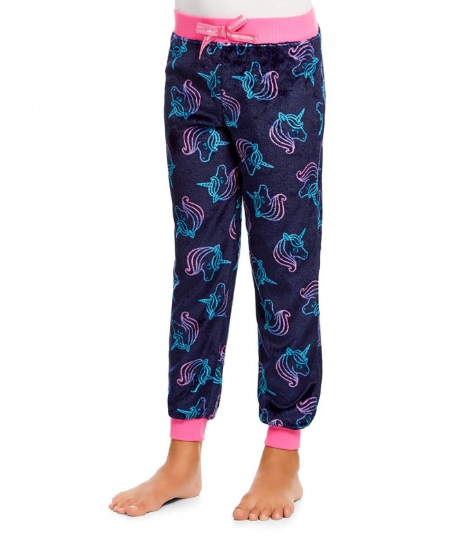 Girls Pajama Bottoms Fleece Jogger