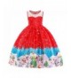 HUANQIUE Girls Christmas Holiday Dresses